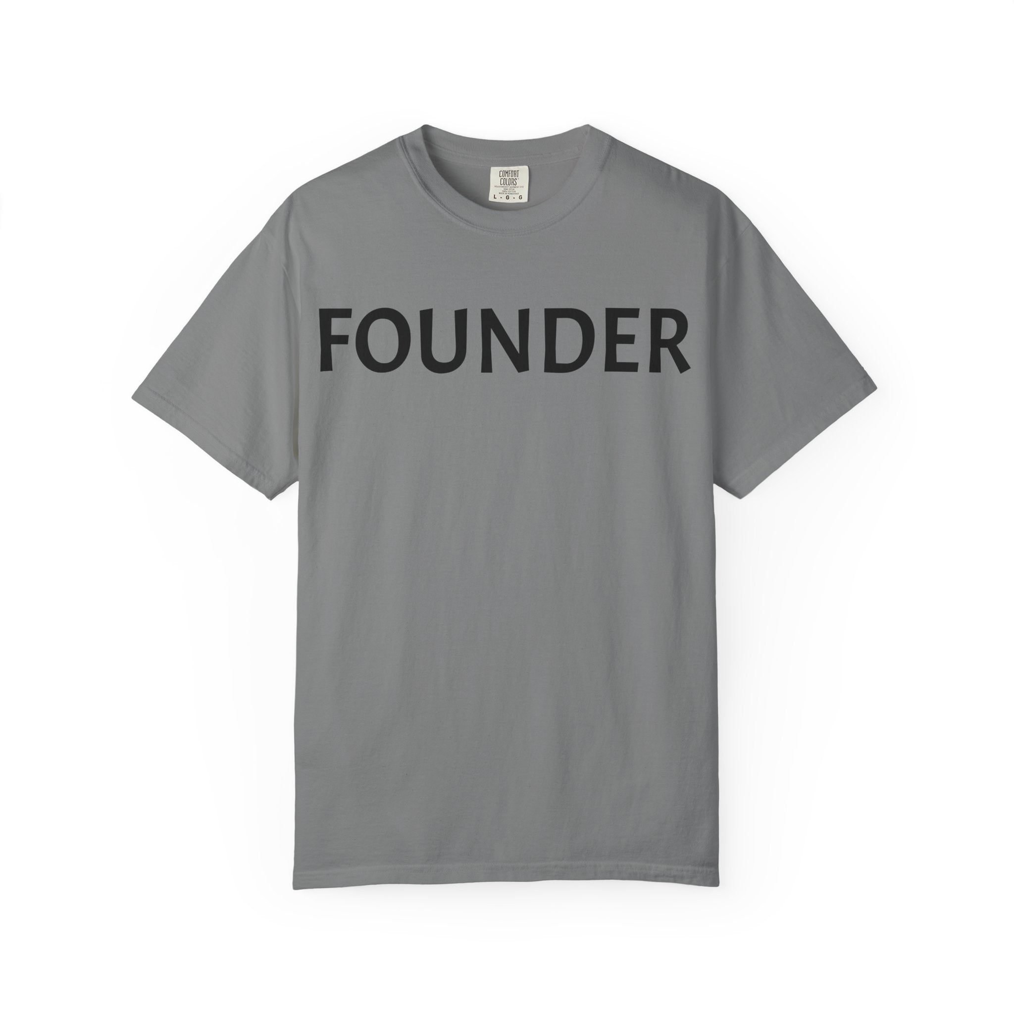 Founder T-shirt | Cochica Aztec Headdress Illustration, Back Graphic