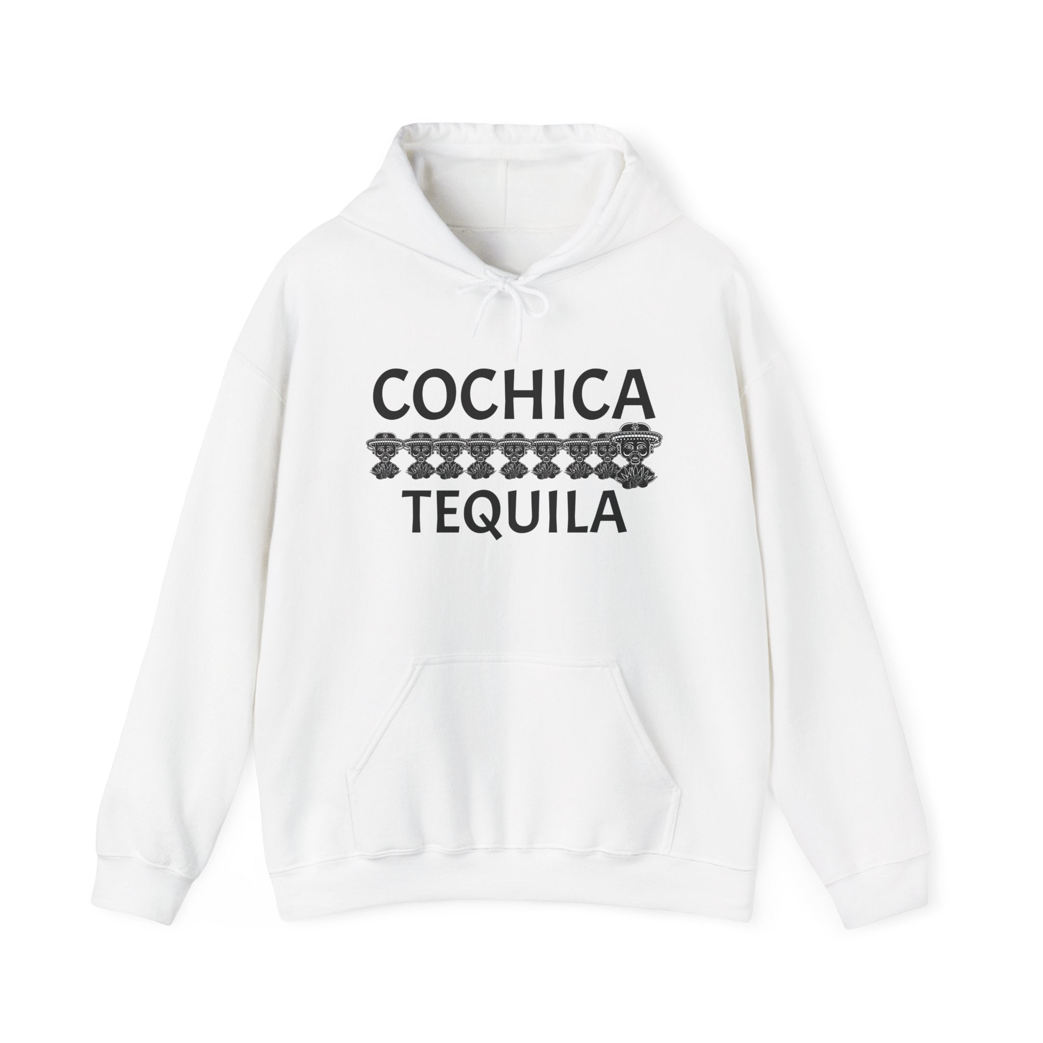 Cochica Tequila Hoodie | Mexican Skull Agave Pattern