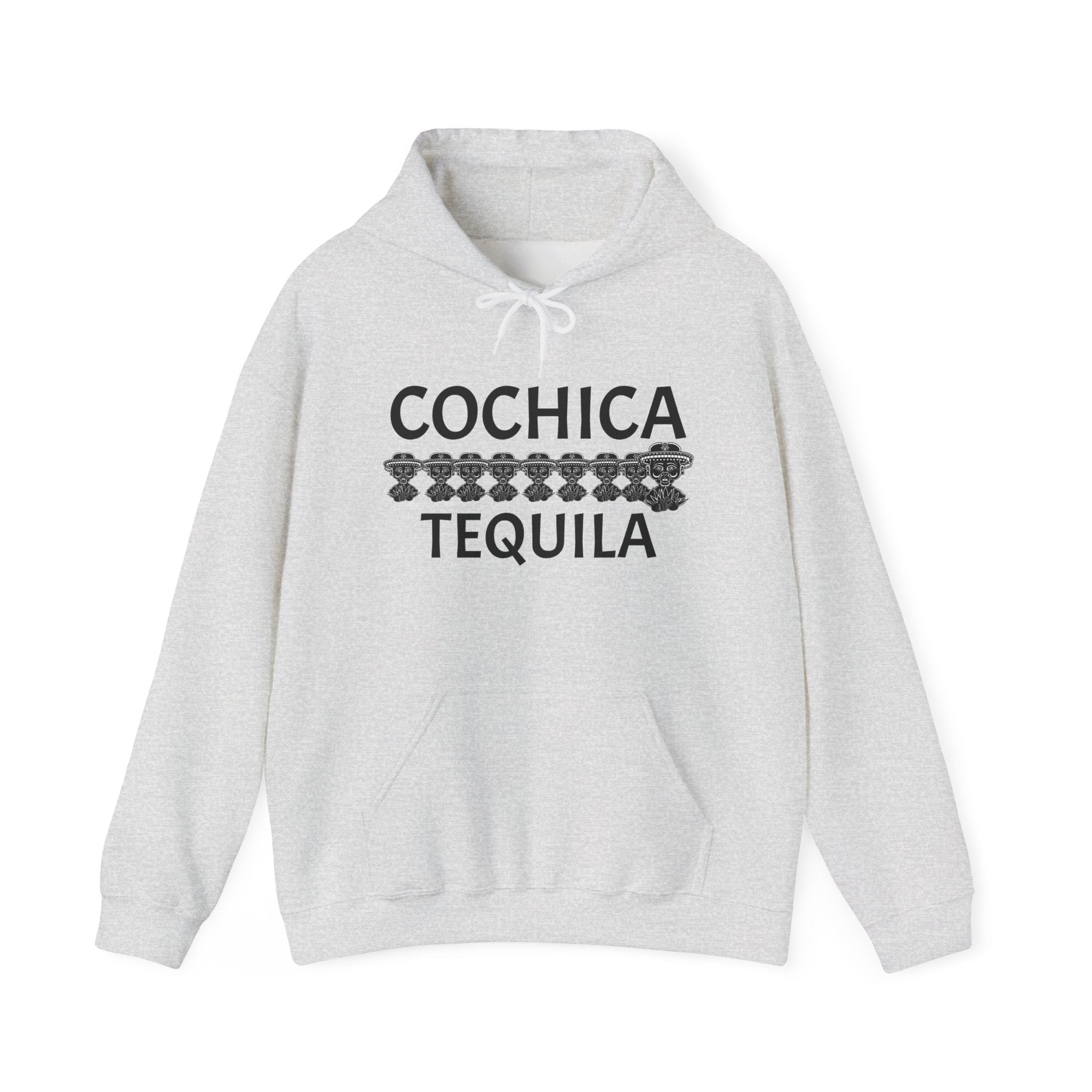 Cochica Tequila Hoodie | Mexican Skull Agave Pattern