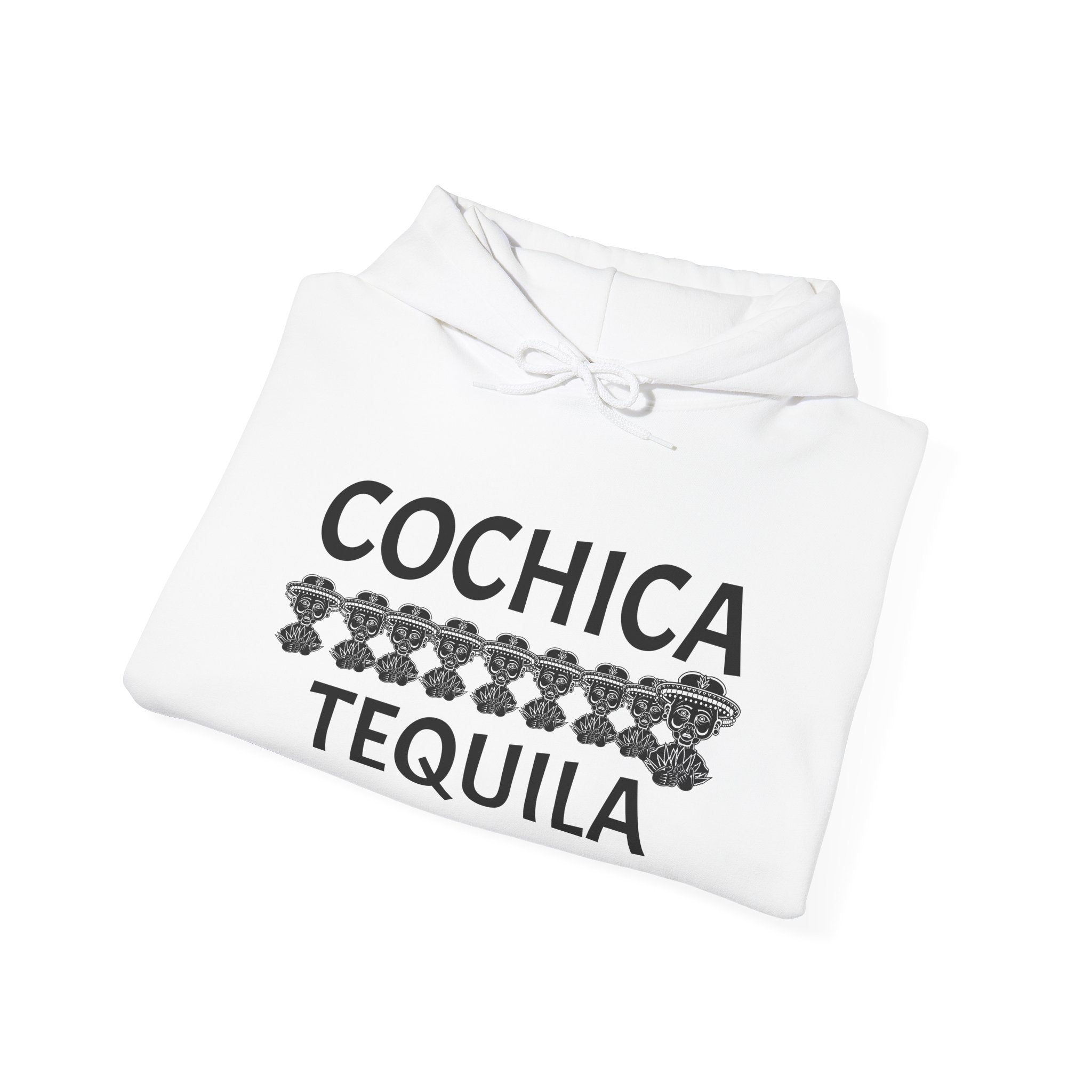 Cochica Tequila Hoodie | Mexican Skull Agave Pattern
