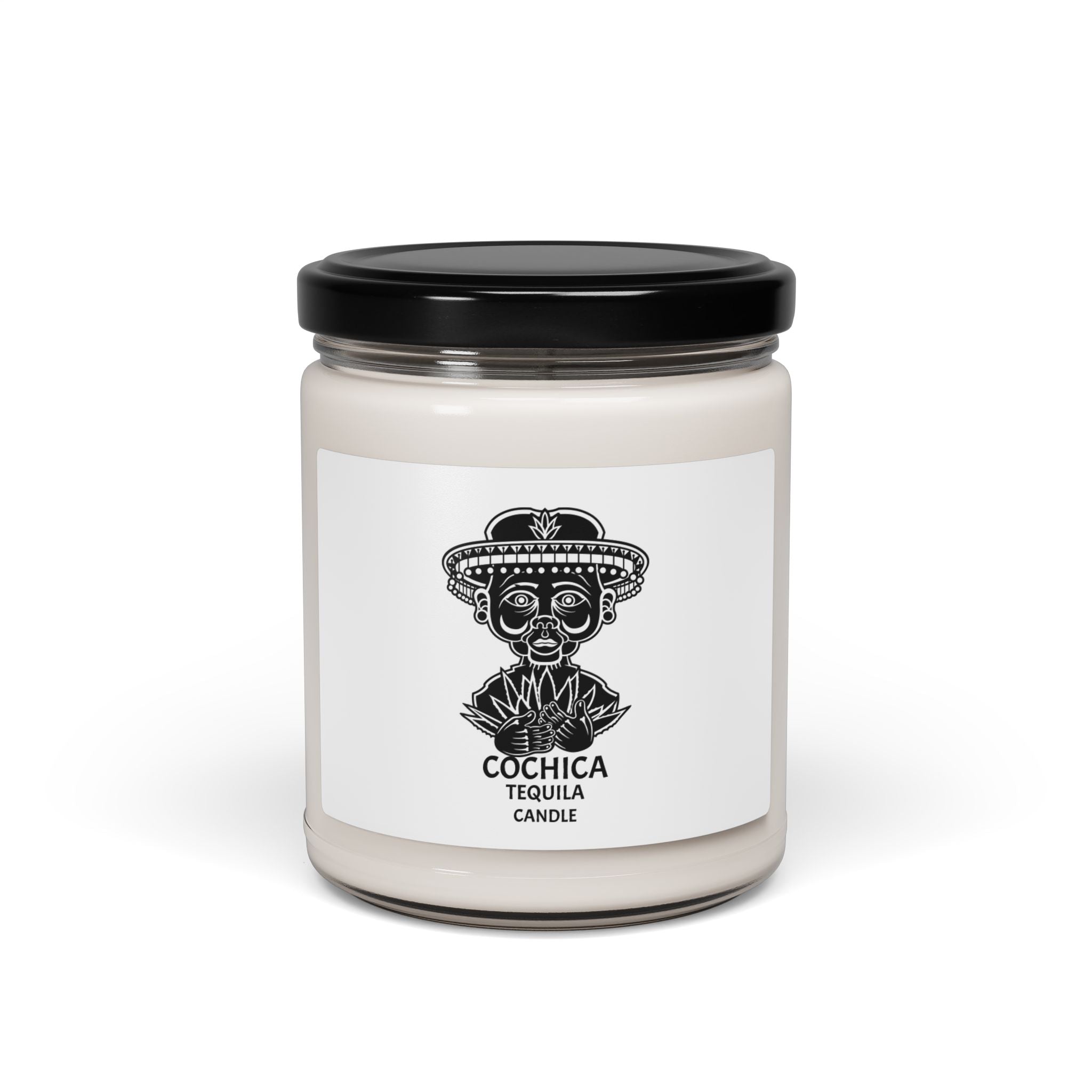 Cochica Tequila Skull Illustration Candle | Soy Candle 9oz