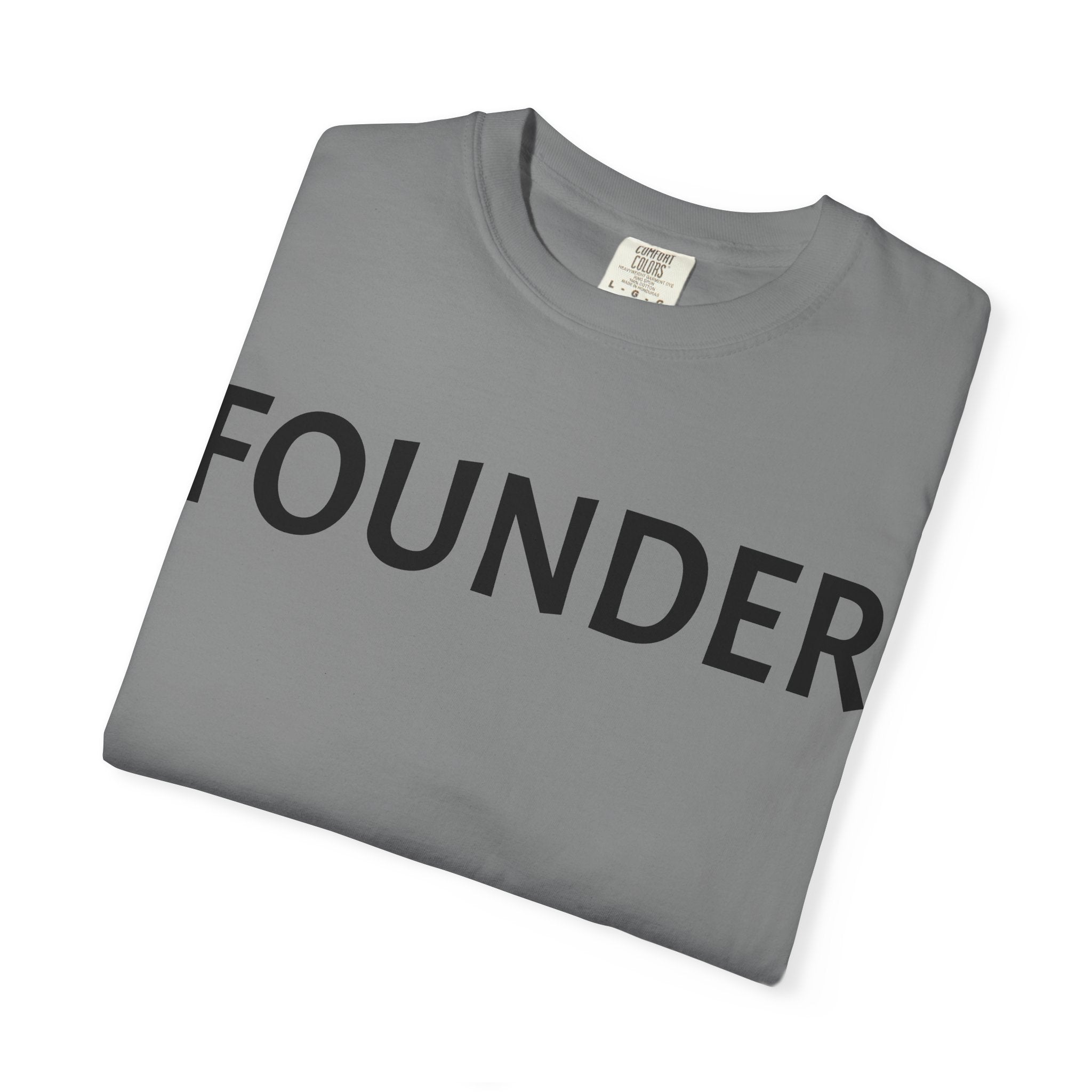 Founder T-shirt | Cochica Aztec Headdress Illustration, Back Graphic