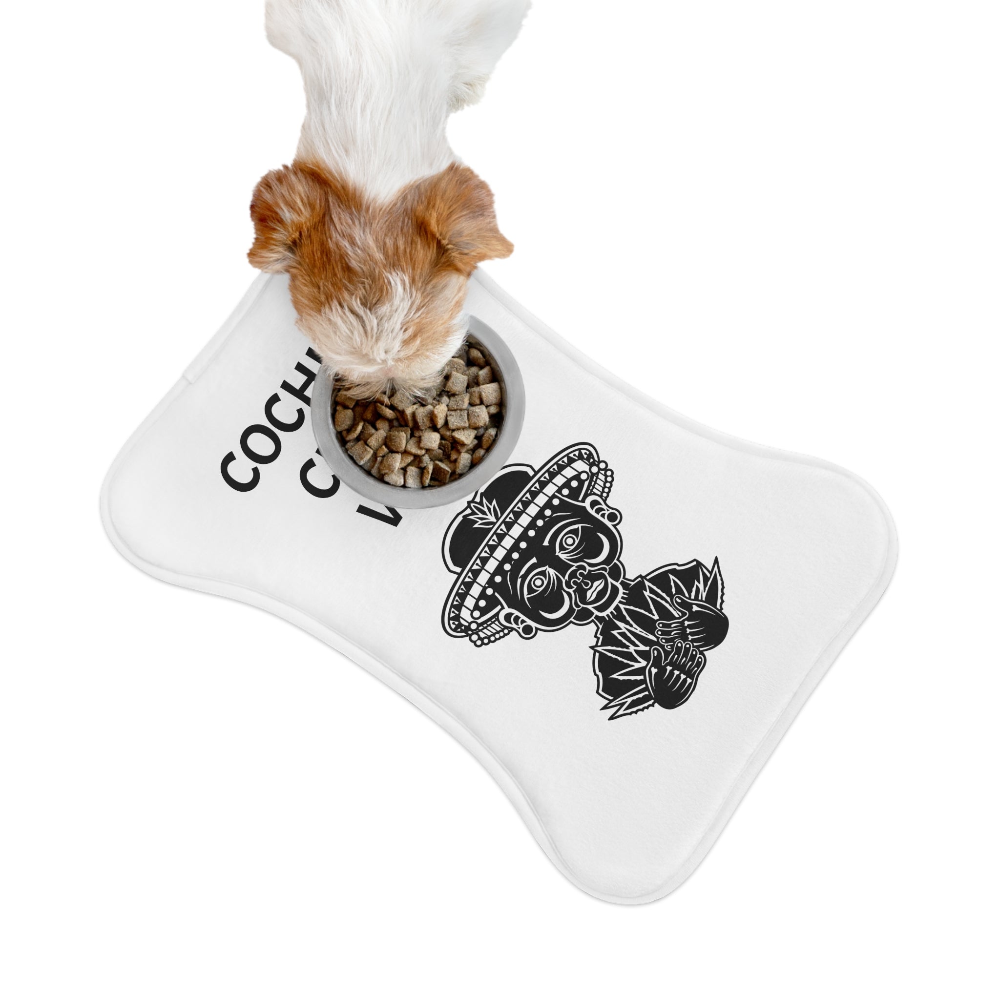 Cochica Chew Well Pet Feeding Mat | Dog Bowl Placemat, Non-Slip Pet Food Mat