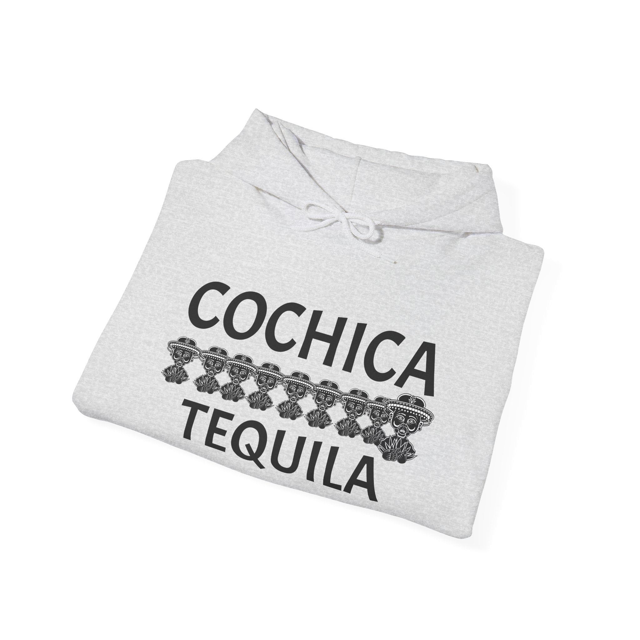 Cochica Tequila Hoodie | Mexican Skull Agave Pattern
