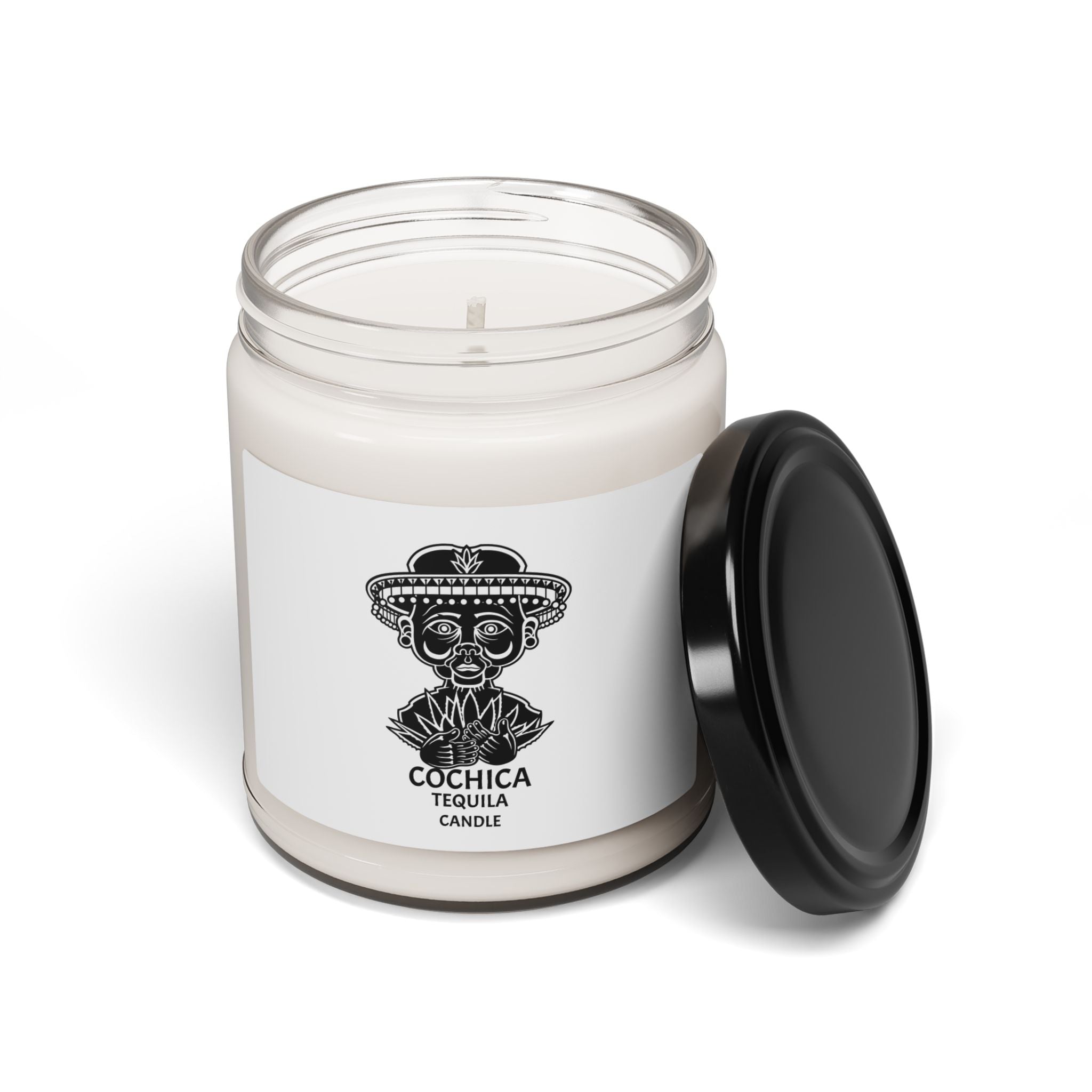 Cochica Tequila Skull Illustration Candle | Soy Candle 9oz