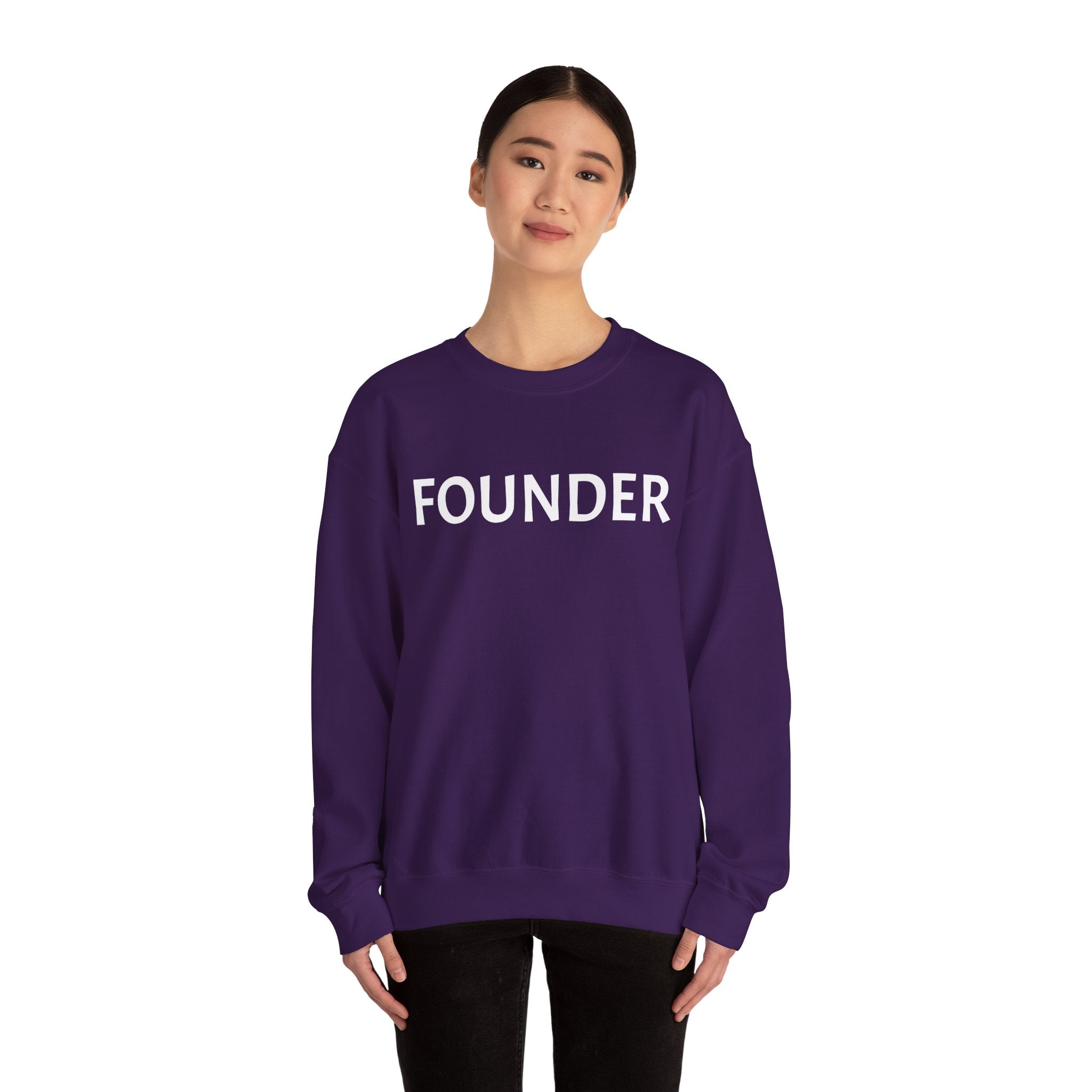 FOUNDER sweatshirt | Founder Crewneck Sweatshirt, Cochica logo back