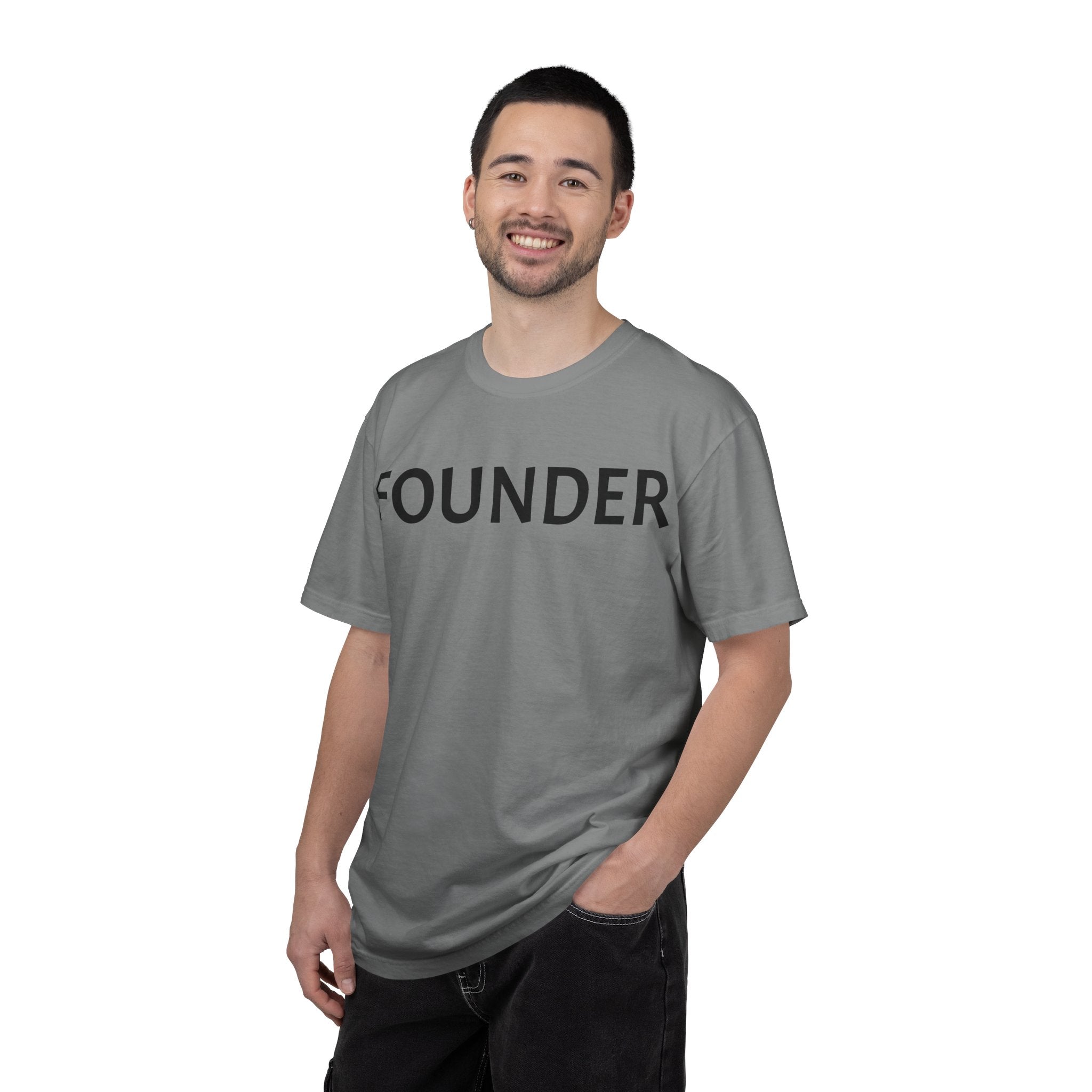 Founder T-shirt | Cochica Aztec Headdress Illustration, Back Graphic