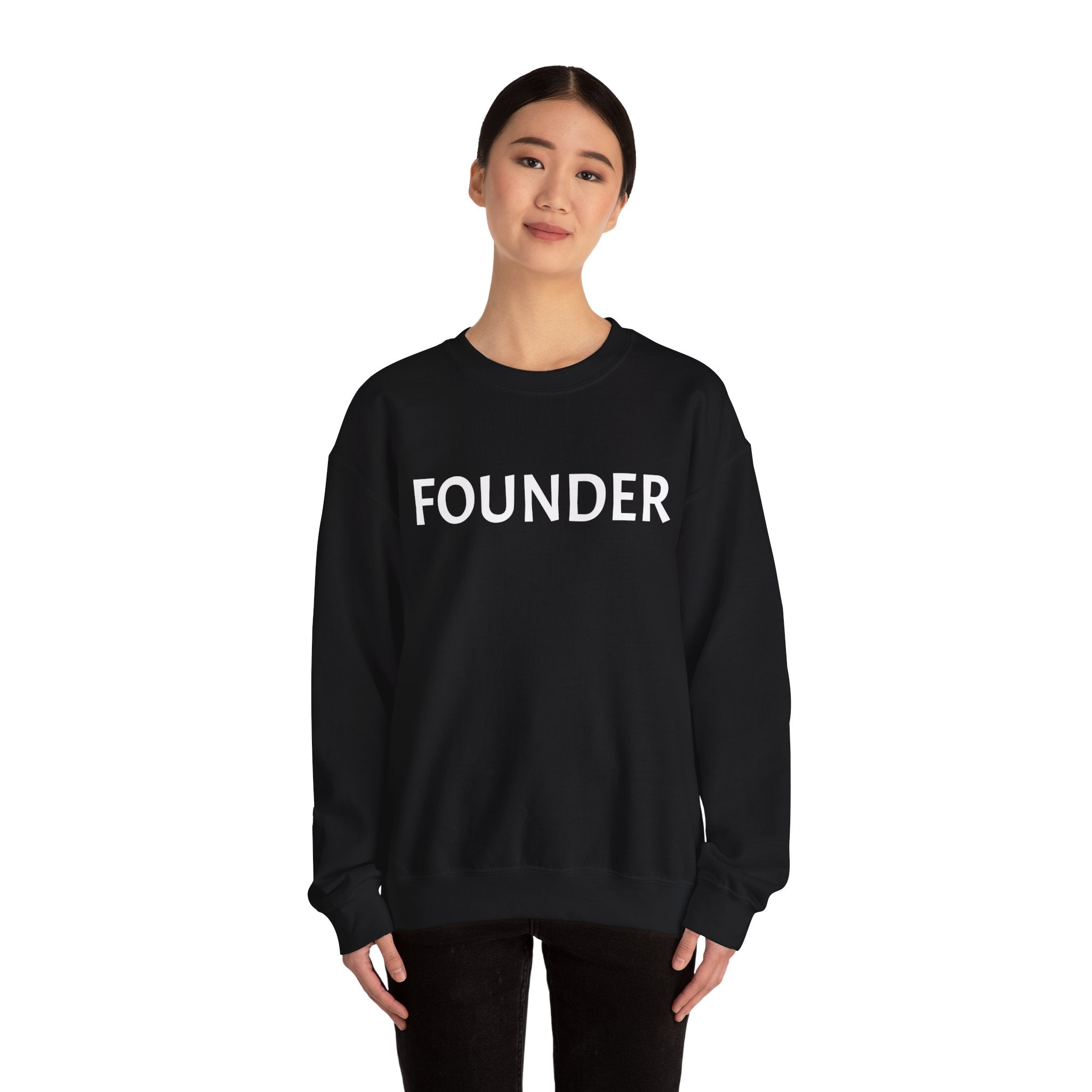 FOUNDER sweatshirt | Founder Crewneck Sweatshirt, Cochica logo back